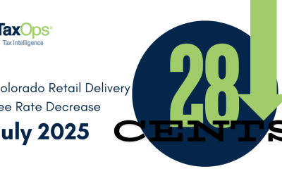 Colorado Retail Delivery Fee Drops a Penny
