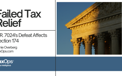 Failed Tax Relief: How H.R. 7024’s Defeat Affects Section 174