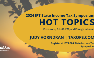 Hot Topics at IPT with Judy Vorndran CPE