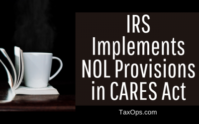 IRS implements NOL provisions in CARES Act