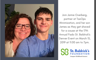 Support our own Jamie Overberg as she braves the shave