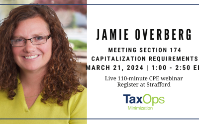 Meeting Section 174 Capitalization Requirements CPE
