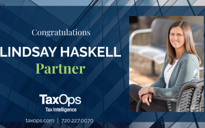 TaxOps Announces Lindsay Haskell as Partner, Corporate Tax