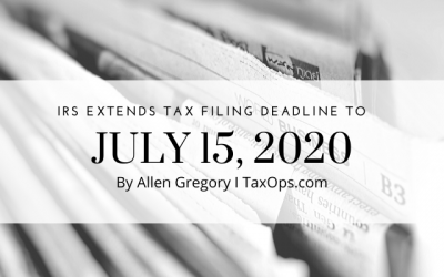 New Federal Tax Filing Deadline is July 15