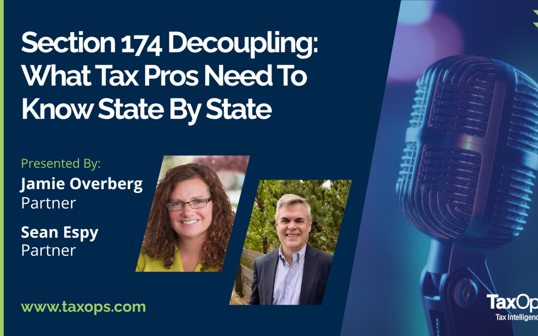 Section 174 Decoupling: What Tax Pros Need To Know State By State