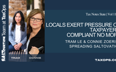 Locals Exert Pressure on Taxpayers: Compliant No More
