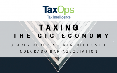 Taxing the Gig Economy CLE